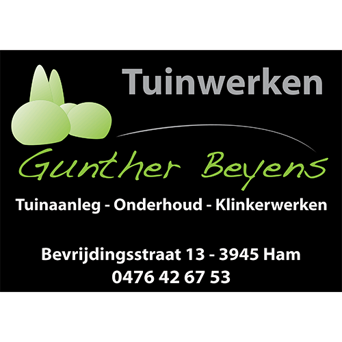 Tuinwerken Gunther Beyens